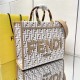 MEDIUM Fendi SUNSHINE Raffia Shopper High