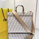 MEDIUM Fendi SUNSHINE Raffia Shopper High