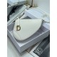 SADDLE SHOULDER POUCH Goatskin Latte High