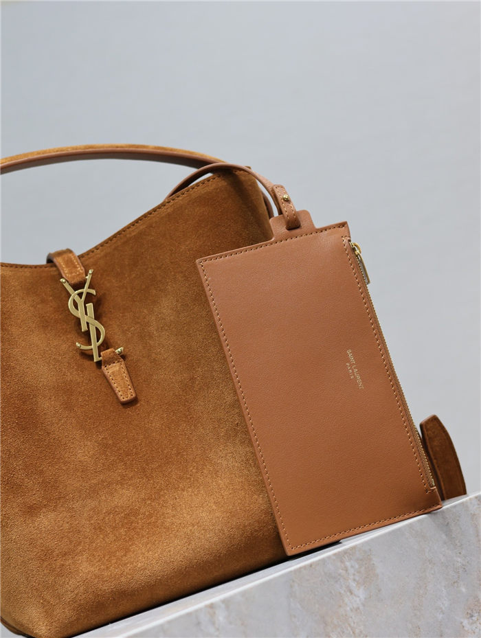 LE 37 IN SUEDE BUCKET BAG High