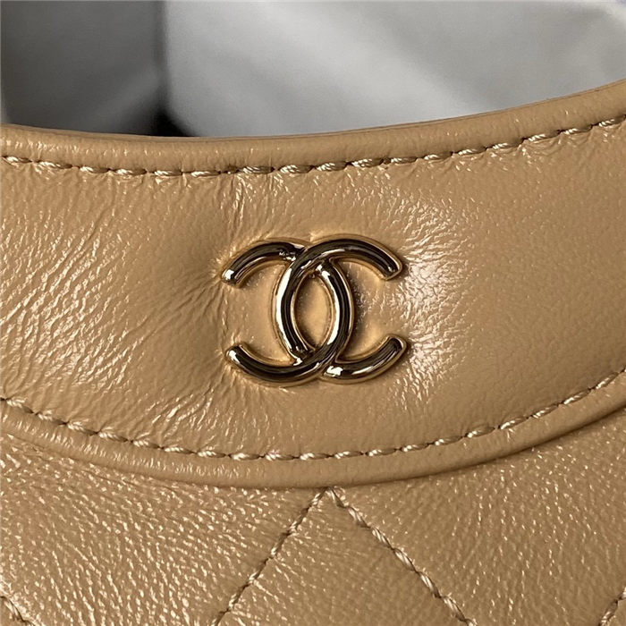 Chanel 31 Mini BAG Calfskin & Gold-Tone Metal AP3656 Beige A