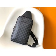 Louis Vuitton AVENUE SLING BAG NM Damier Graphite N45302 High