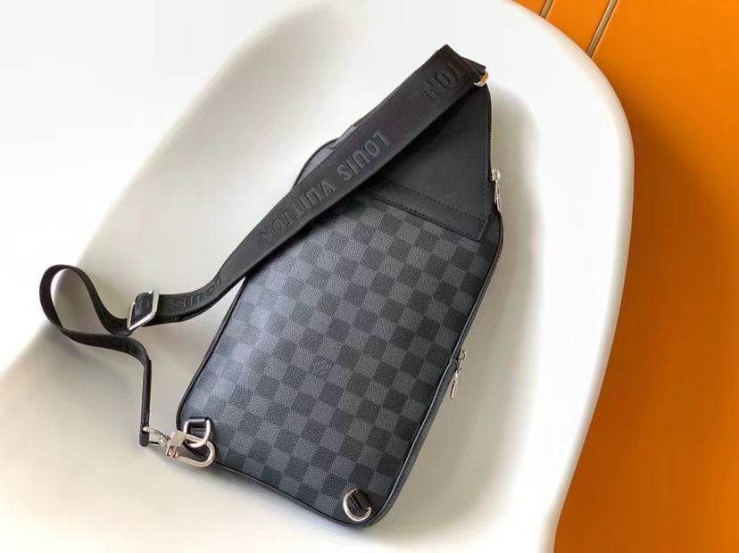 Louis Vuitton AVENUE SLING BAG NM Damier Graphite N45302 High