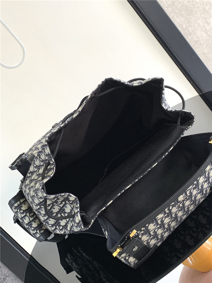 Dior Hit The Road Backpack Large Dior Oblique Jacquard High