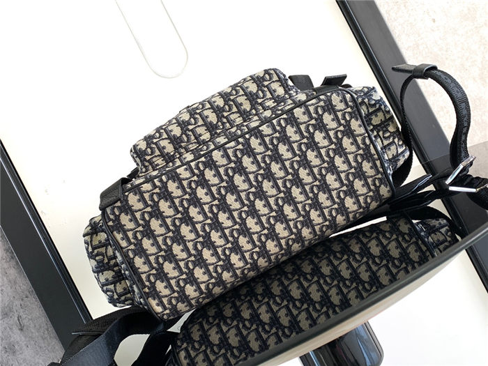 Dior Hit The Road Backpack Large Dior Oblique Jacquard High