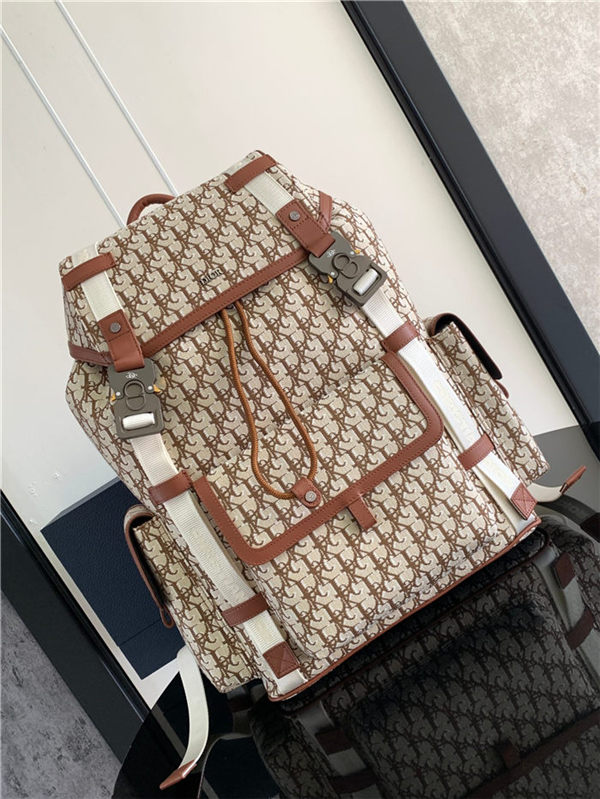 Dior Hit The Road Backpack Large Dior x Catus Jack High