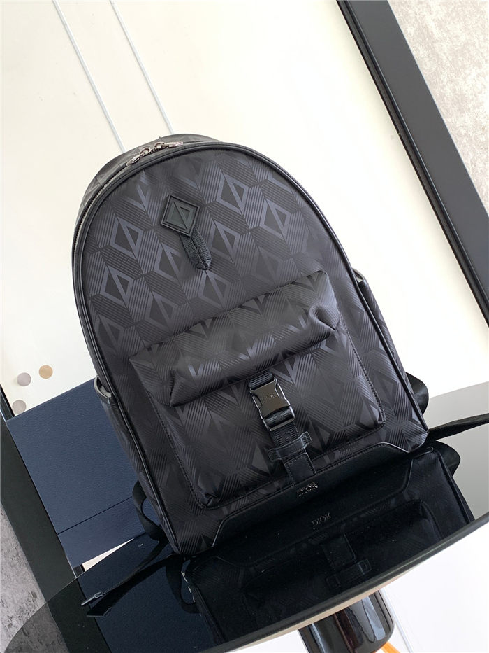 Dior Explorer Backpack CD Diamond Canvas High