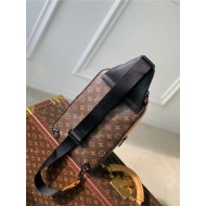 Louis Vuitton AVENUE SLING BAG NM Monogram Macassar M46718 High