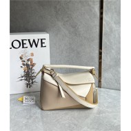 Small Puzzle bag in classic calfskin Milk Tea High