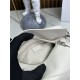 Mini Puzzle bag in soft grained calfskin Soft White High