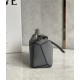 Mini Puzzle bag in soft grained calfskin Grey High