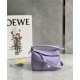 Mini Puzzle bag in soft grained calfskin Purple High