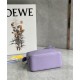 Mini Puzzle bag in soft grained calfskin Purple High