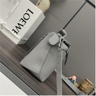 Puzzle bag 29cm in soft grained calfskin Grey High