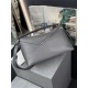 Large Puzzle bag in grained calfskin Grey High