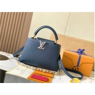 Louis Vuitton Capucines BB Bag Taurillon Leather M23280 Blue High