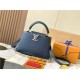 Louis Vuitton Capucines BB Bag Taurillon Leather M23280 Blue High