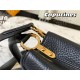 Louis Vuitton Capucines Mini Bag Taurillon Leather M55985 Black-Gold High