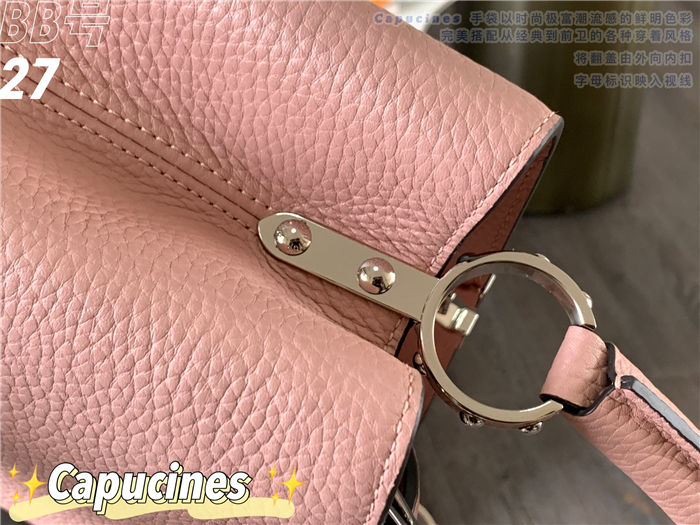 Louis Vuitton Capucines BB Bag Taurillon Leather M94517 Pink High