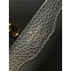 Louis Vuitton Capucines MM Bag Taurillon Leather M23084 Black High