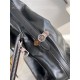 Louis Vuitton CarryAll Dark MM Lambskin M25143 Black High