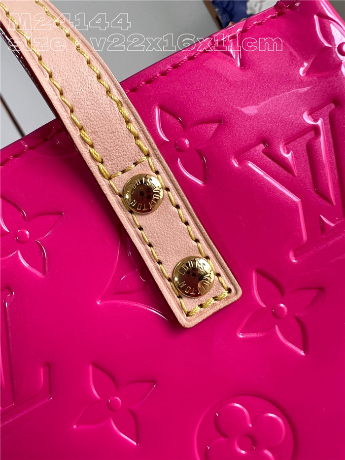 Louis Vuitton Reade PM Monogram Vernis M24144 Fuchsia High