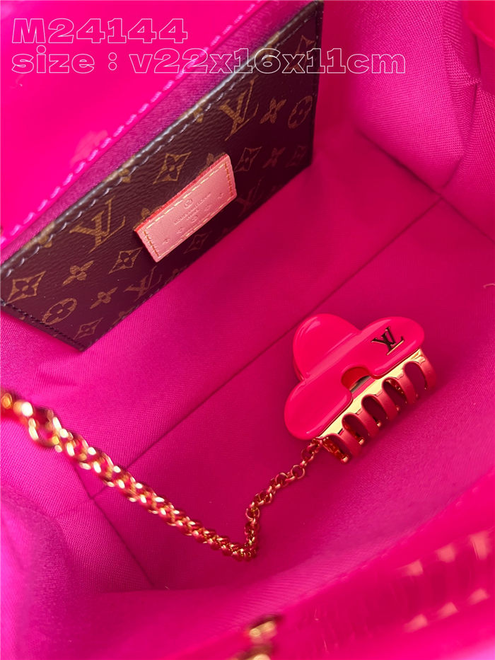 Louis Vuitton Reade PM Monogram Vernis M24144 Fuchsia High