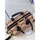 Louis Vuitton SPEEDY BANDOULIÈRE 20 Malletage Leather M24261 Beige High