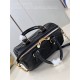 Louis Vuitton SPEEDY BANDOULIÈRE 20 Malletage Leather M24261 Black High