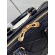 Louis Vuitton SPEEDY BANDOULIÈRE 20 Malletage Leather M24261 Black High