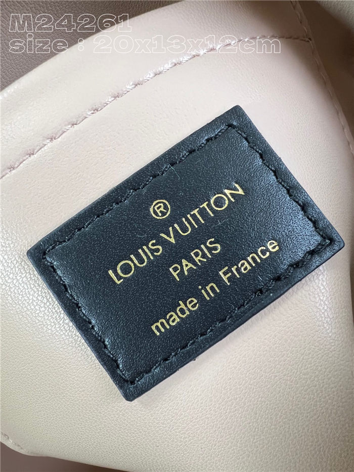 Louis Vuitton SPEEDY BANDOULIÈRE 20 Malletage Leather M24261 Black High