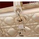 LADY D-JOY BAG MEDIUM Cannage Lambskin Gold High