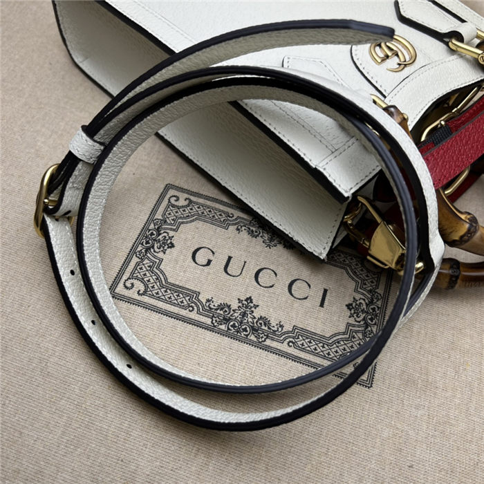 Gucci Diana mini tote bag 739079 White High