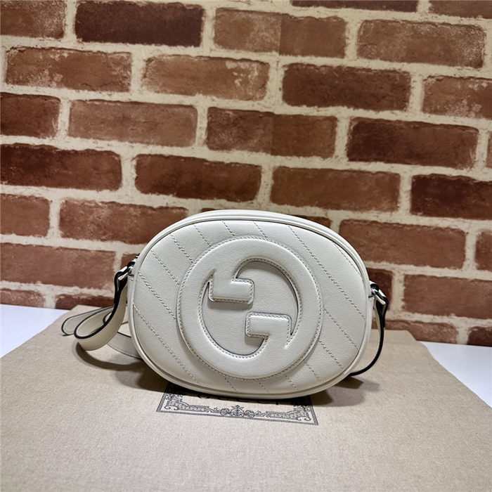 Gucci BLONDIE MINI SHOULDER BAG 760175 White High