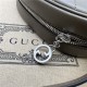 Gucci BLONDIE MINI SHOULDER BAG 760175 Grey High