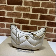 Gucci GG MARMONT SMALL SHOULDER BAG 777263 White High