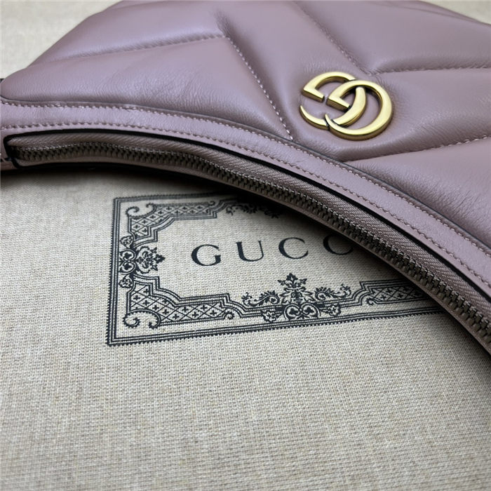 Gucci GG MARMONT SMALL SHOULDER BAG 777263 Nude-Pink High