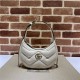 GG Marmont half-moon-shaped mini bag 770983 White High