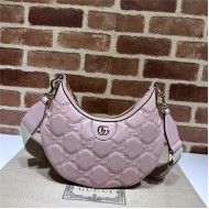 Gucci GG MATELASSÉ SMALL SHOULDER BAG 739709 Pink High