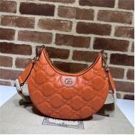 Gucci GG MATELASSÉ SMALL SHOULDER BAG 739709 Orange High