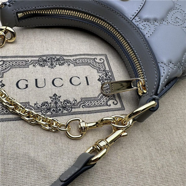 Gucci GG MATELASSÉ MINI BAG 739736 Grey High