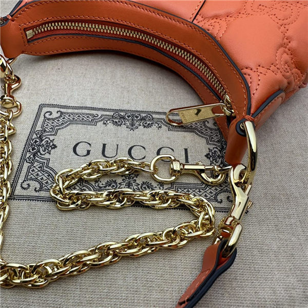 Gucci GG MATELASSÉ MINI BAG 739736 Orange High