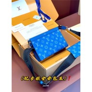 Louis Vuitton Gaston Wearable Wallet M81124 Blue High