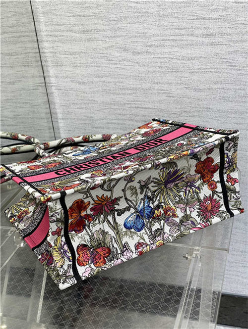 MEDIUM Dior BOOK TOTE Mexico Millefiori Embroidery High