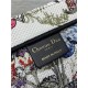 MEDIUM Dior BOOK TOTE Mexico Millefiori Embroidery High