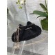 Dior DREAM BUCKET BAG Cannage Cotton with Micropearl Embroidery Black High