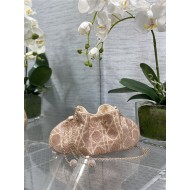 Dior DREAM BUCKET BAG Cannage Cotton with Micropearl Embroidery Beige High