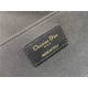 Dior DREAM POUCH Cannage Cotton with Micropearl Embroidery Black High