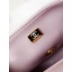 Chanel MINI FLAP BAG AS4384 Lambskin & Gold-Tone Metal Pink High