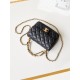 Chanel MINI FLAP BAG AS4385 Lambskin & Gold-Tone Metal Black High